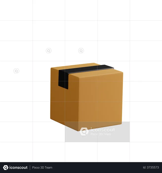 Package  3D Illustration