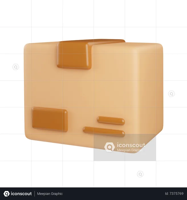 Package  3D Icon