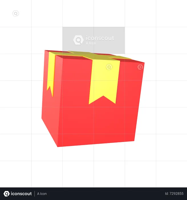 Package box  3D Icon