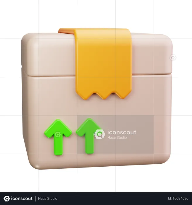 Package Box  3D Icon