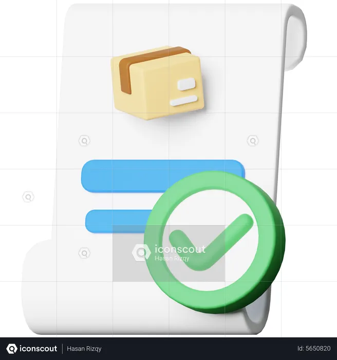 Package Data  3D Icon