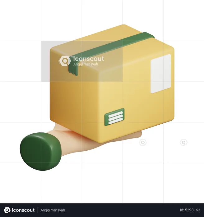 Package Delivered  3D Icon