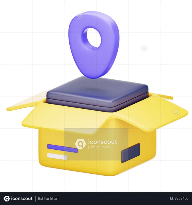 Package Delivery  3D Icon