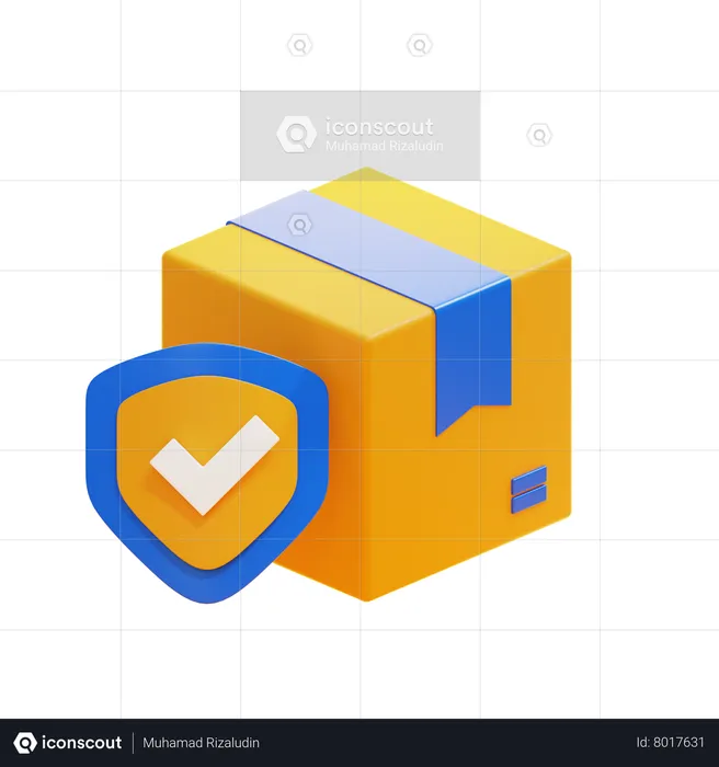 Package Protection  3D Icon