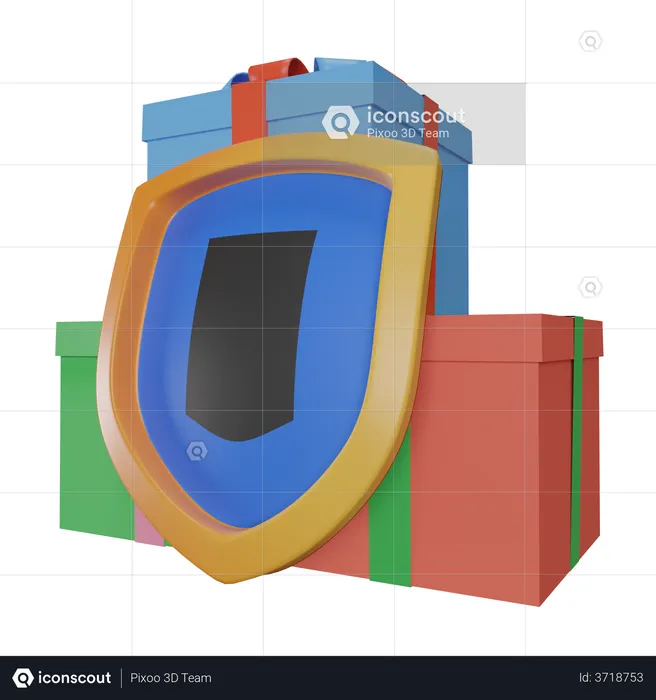 Package Protection  3D Illustration