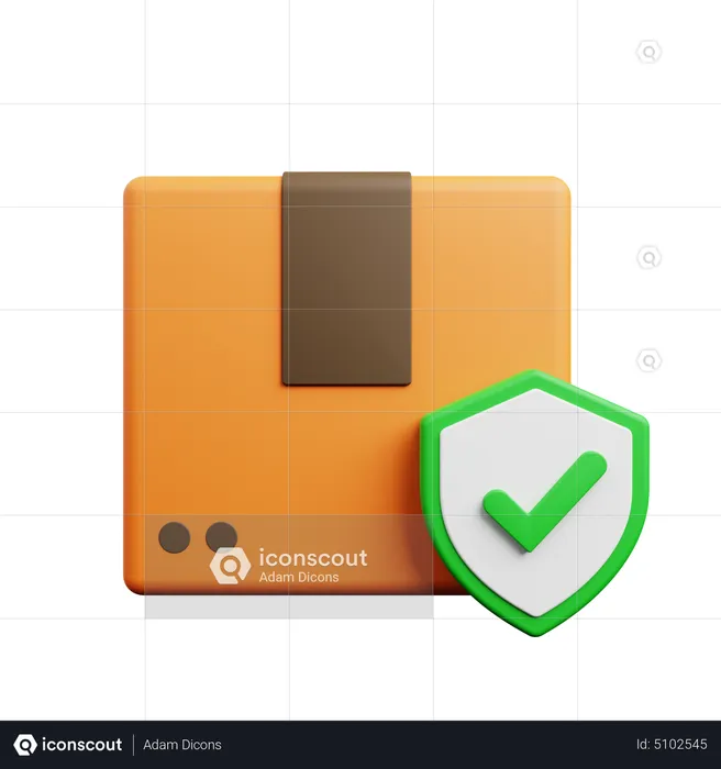 Package Protection  3D Icon