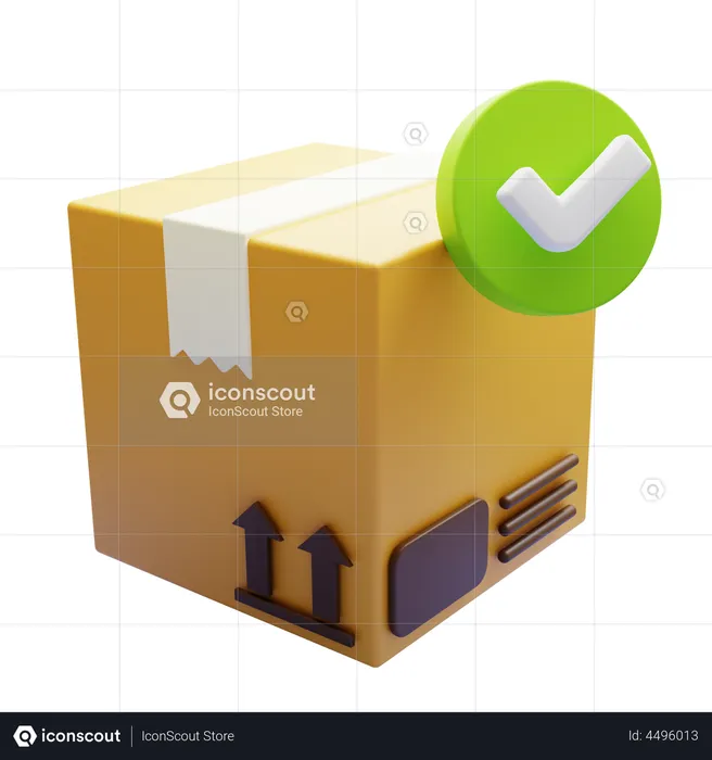 Package Ready  3D Icon