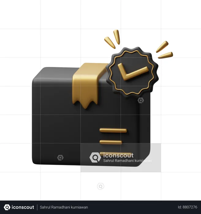 Package received  3D Icon