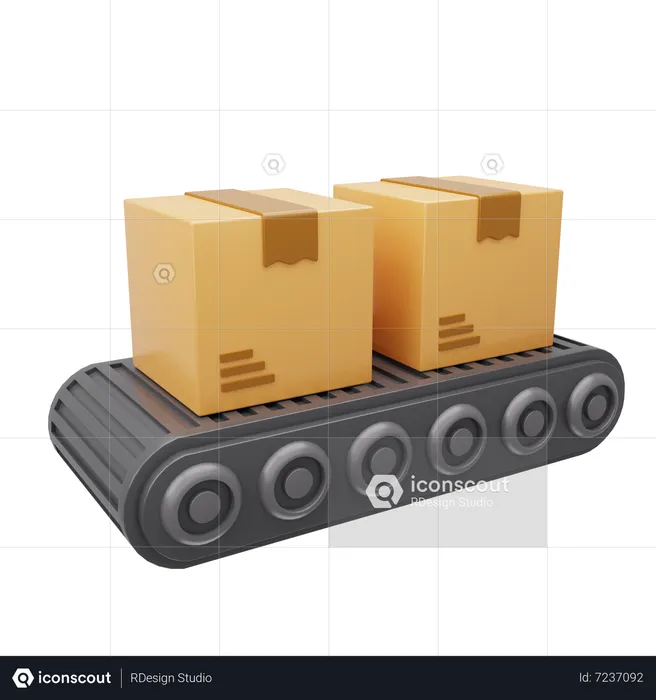 Package Sort  3D Icon