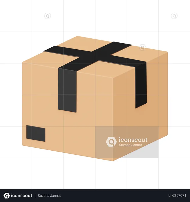 Packaging  3D Icon