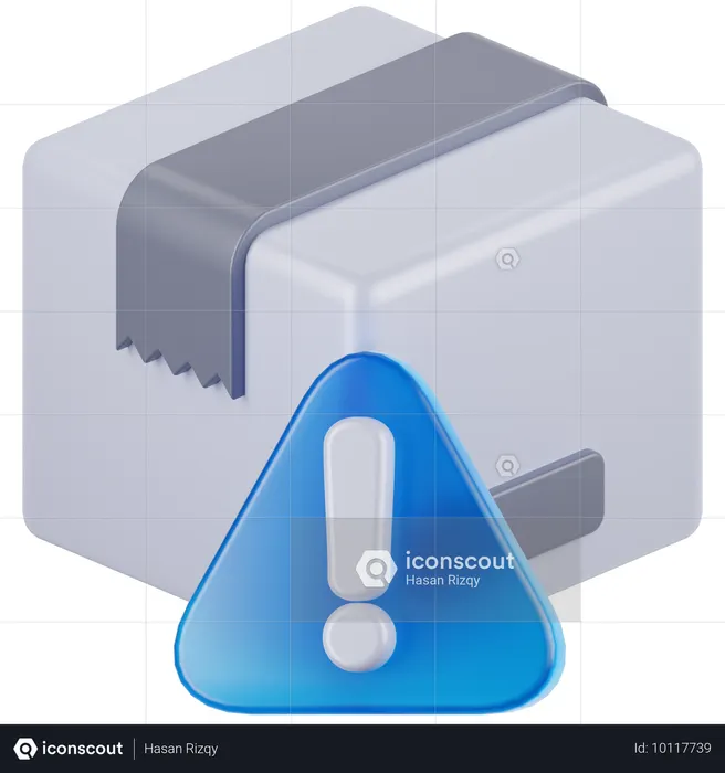 Pacote de aviso  3D Icon