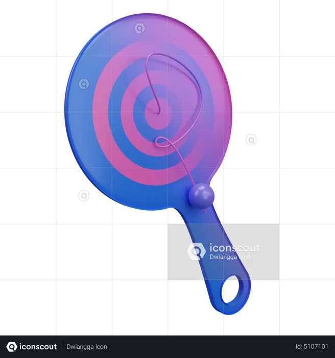 Paddle Ball  3D Icon