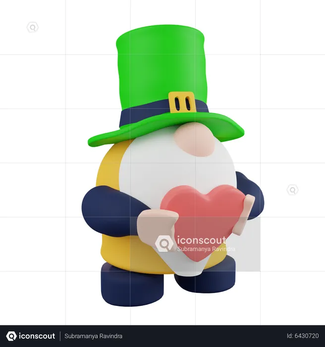 Paddy Gnome  3D Icon