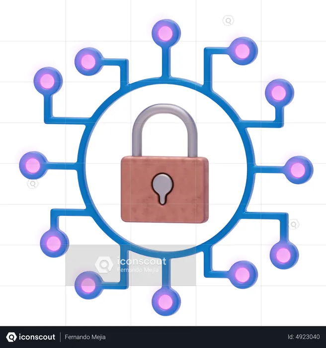 Padlock  3D Icon