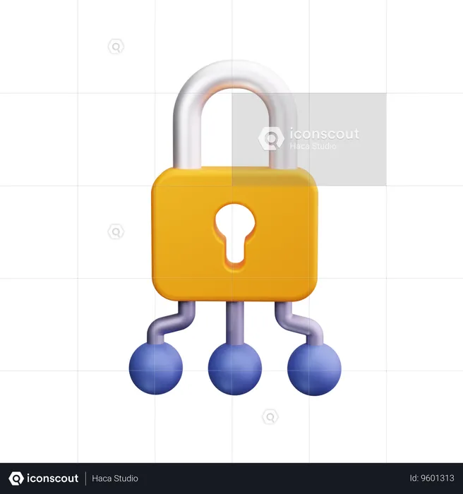 Padlock  3D Icon