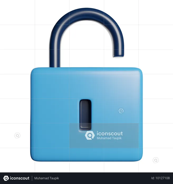 Padlock  3D Icon