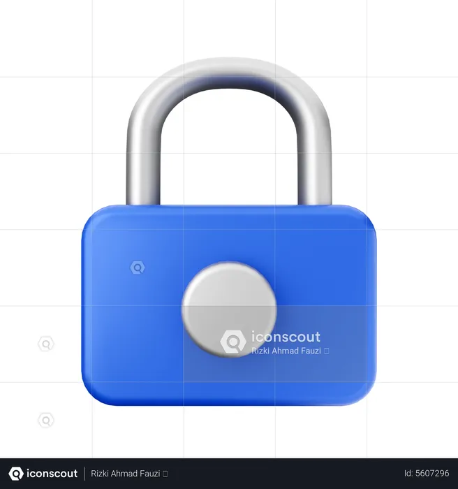 Padlock  3D Icon