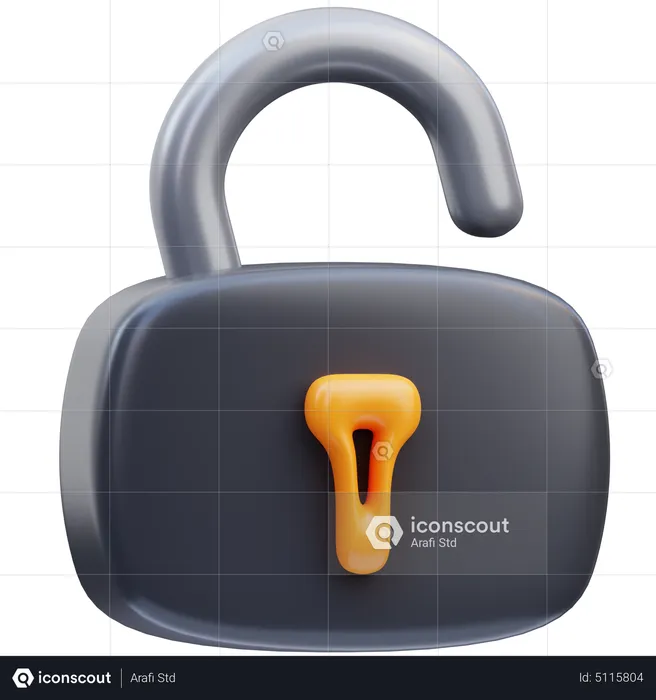 Padlock  3D Icon