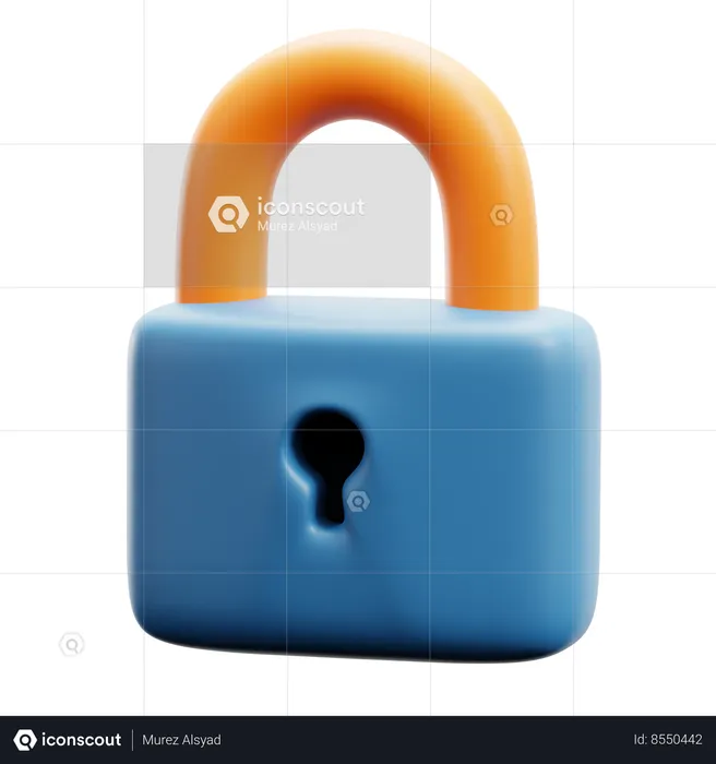 Padlock  3D Icon