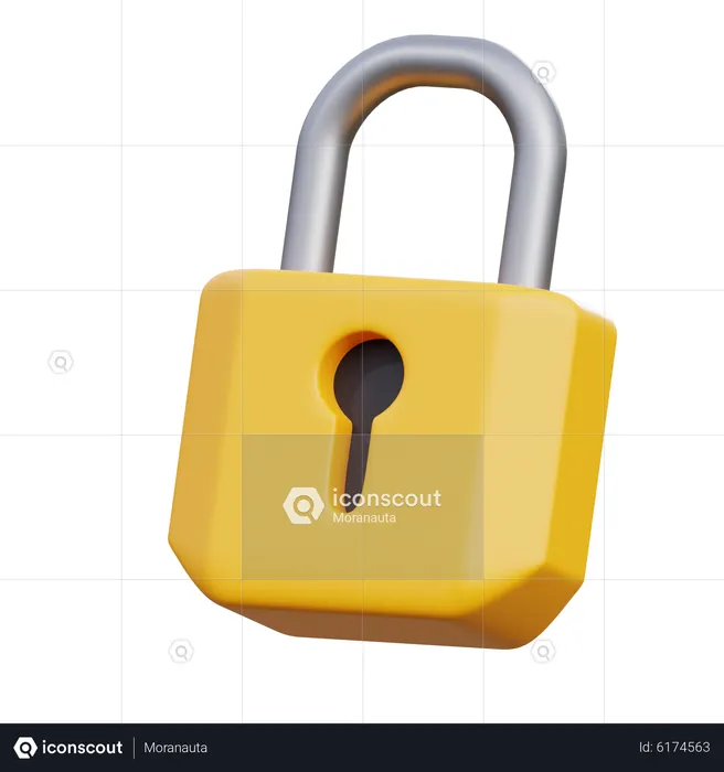 Padlock  3D Icon