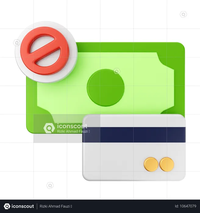 Pago con tarjeta de crédito  3D Icon