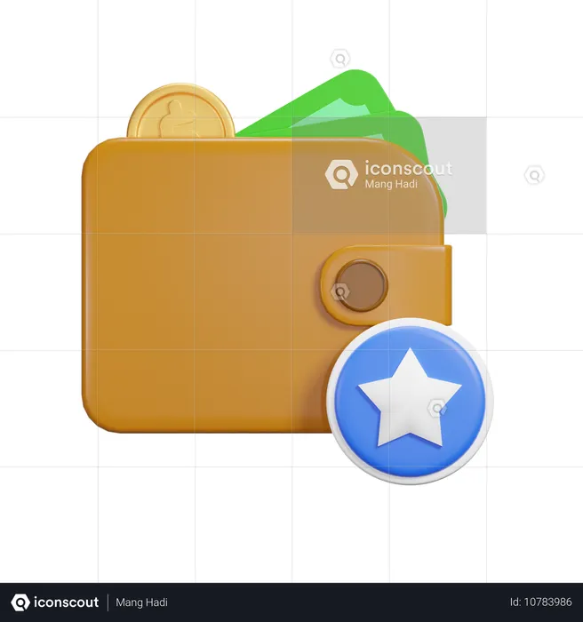 Pago favorito  3D Icon