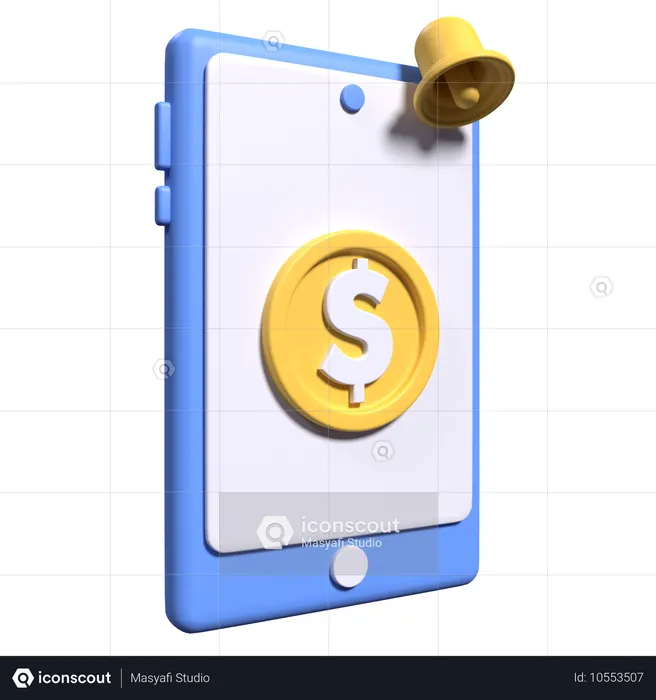 Pago movil  3D Icon