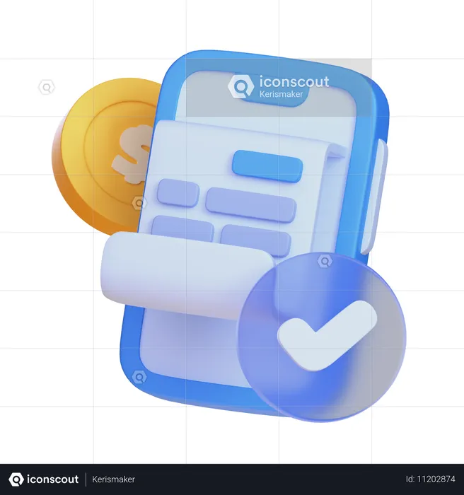 Paiement  3D Icon