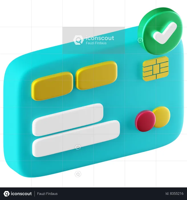 Paiement exécuté  3D Icon