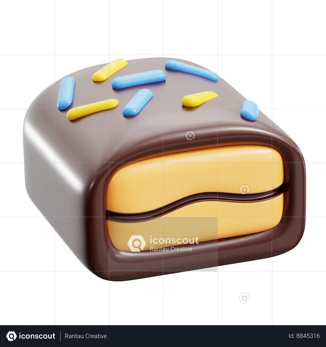 Pain au chocolat  3D Icon