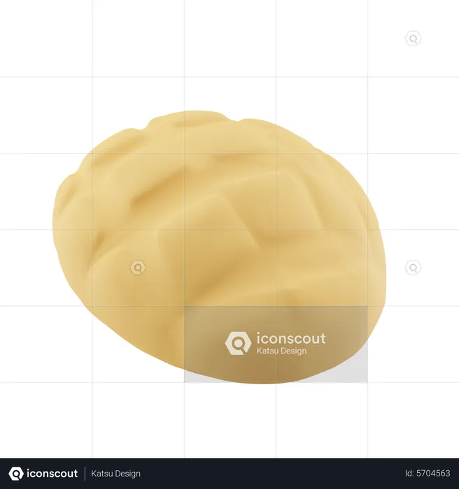 Pain poka bread  3D Icon