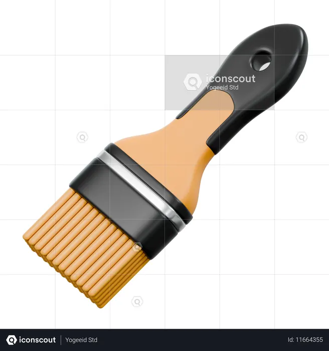 Paint Brush  3D Icon