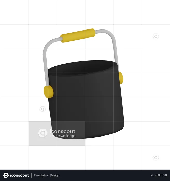 Paint Can  3D Icon