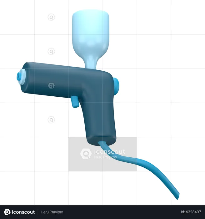 Paint Sprayer  3D Icon