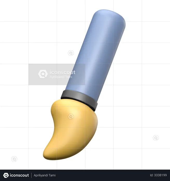 Paintbrush  3D Illustration