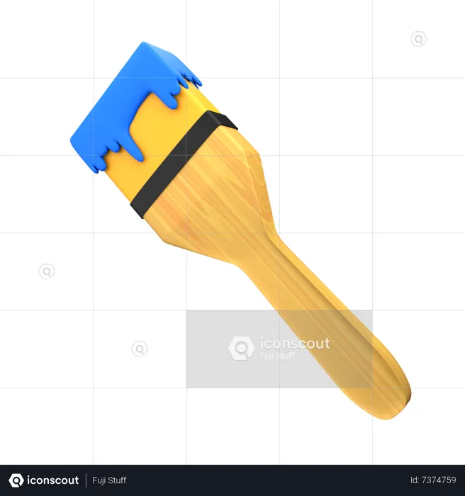 Paintbrush Tool  3D Icon