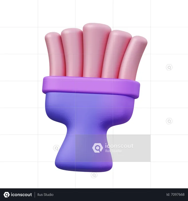 Paintbrush Tool  3D Icon