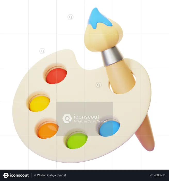 PAINTING  3D Icon