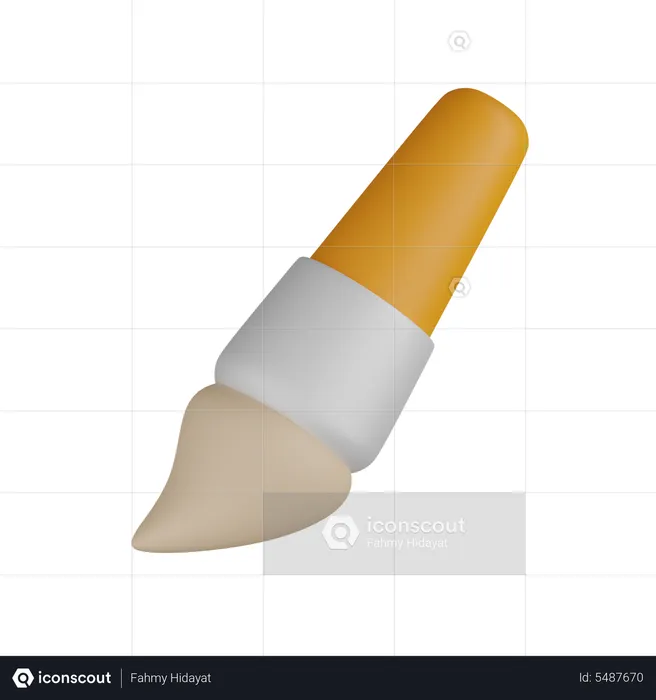 Painting Brush  3D Icon