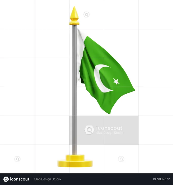 Pakistán  3D Icon