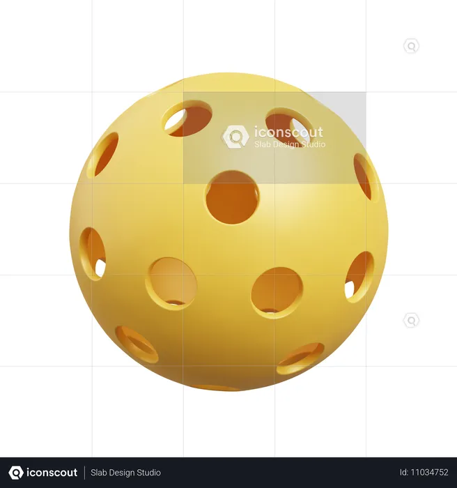 Pelota de pádel  3D Icon