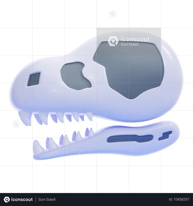 Paleontology  3D Icon