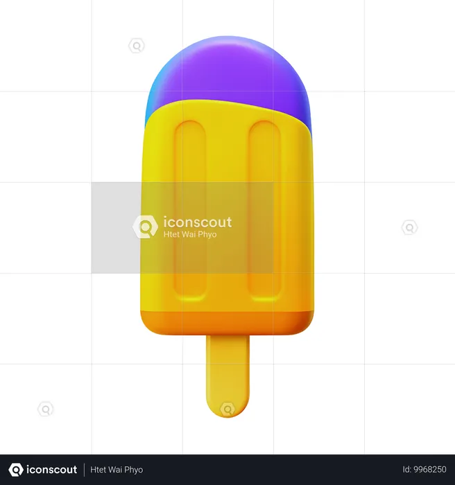 Paleta de hielo  3D Icon