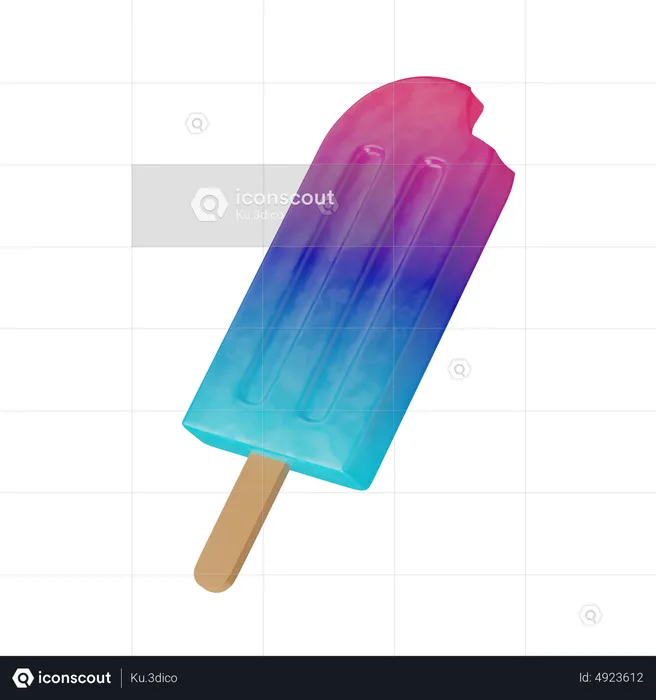 Paleta de hielo  3D Icon