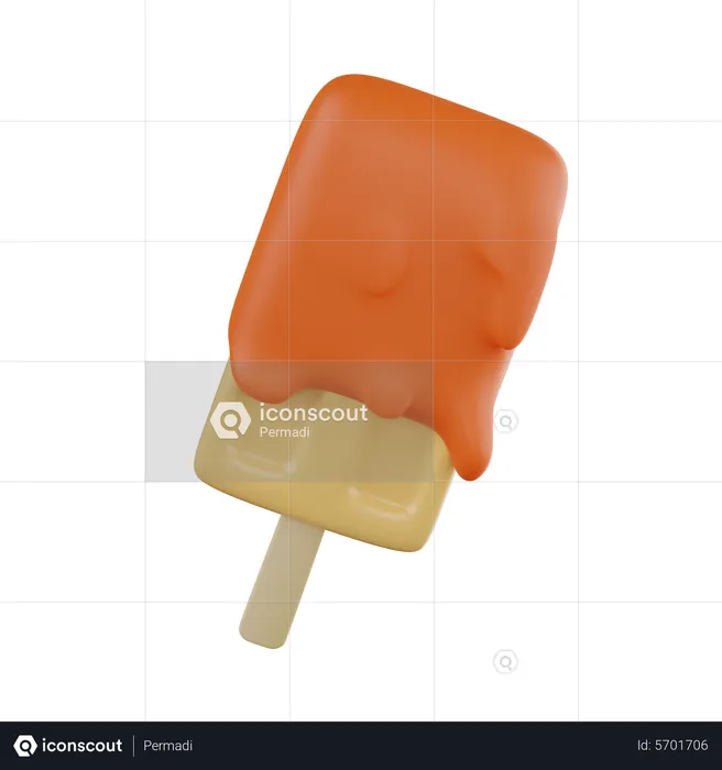 Paleta de hielo  3D Icon