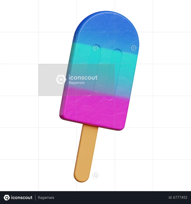 Paleta de hielo  3D Icon