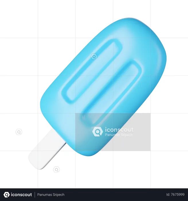 Paleta de hielo  3D Icon