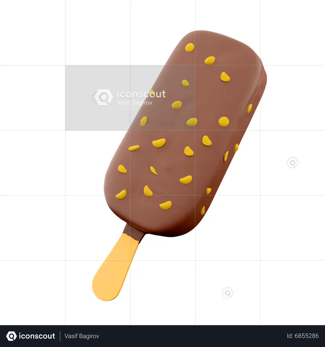 Paleta de chocolate  3D Icon