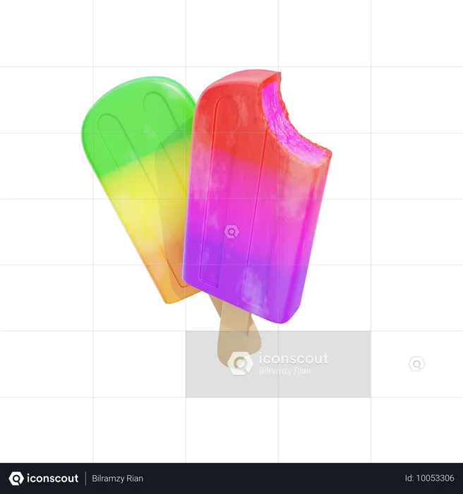 Paleta tropical  3D Icon