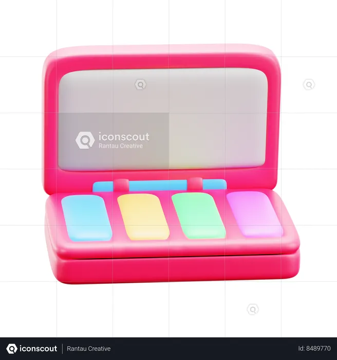 Palette de fard à paupières  3D Icon